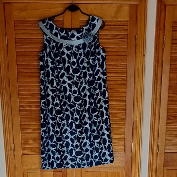 Jacques Vert Knee Length Dress - Picture 1 of 3